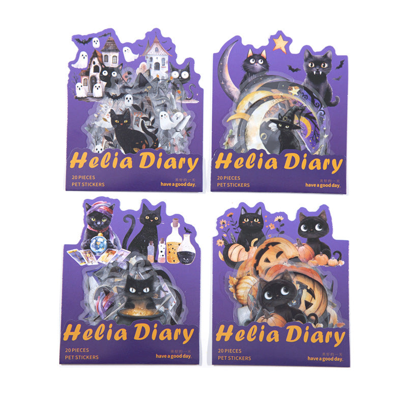 Journal sticker packs (Halloween)