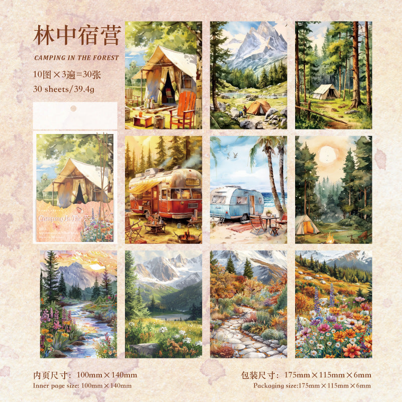 Journal paper packs (Nature Theme)