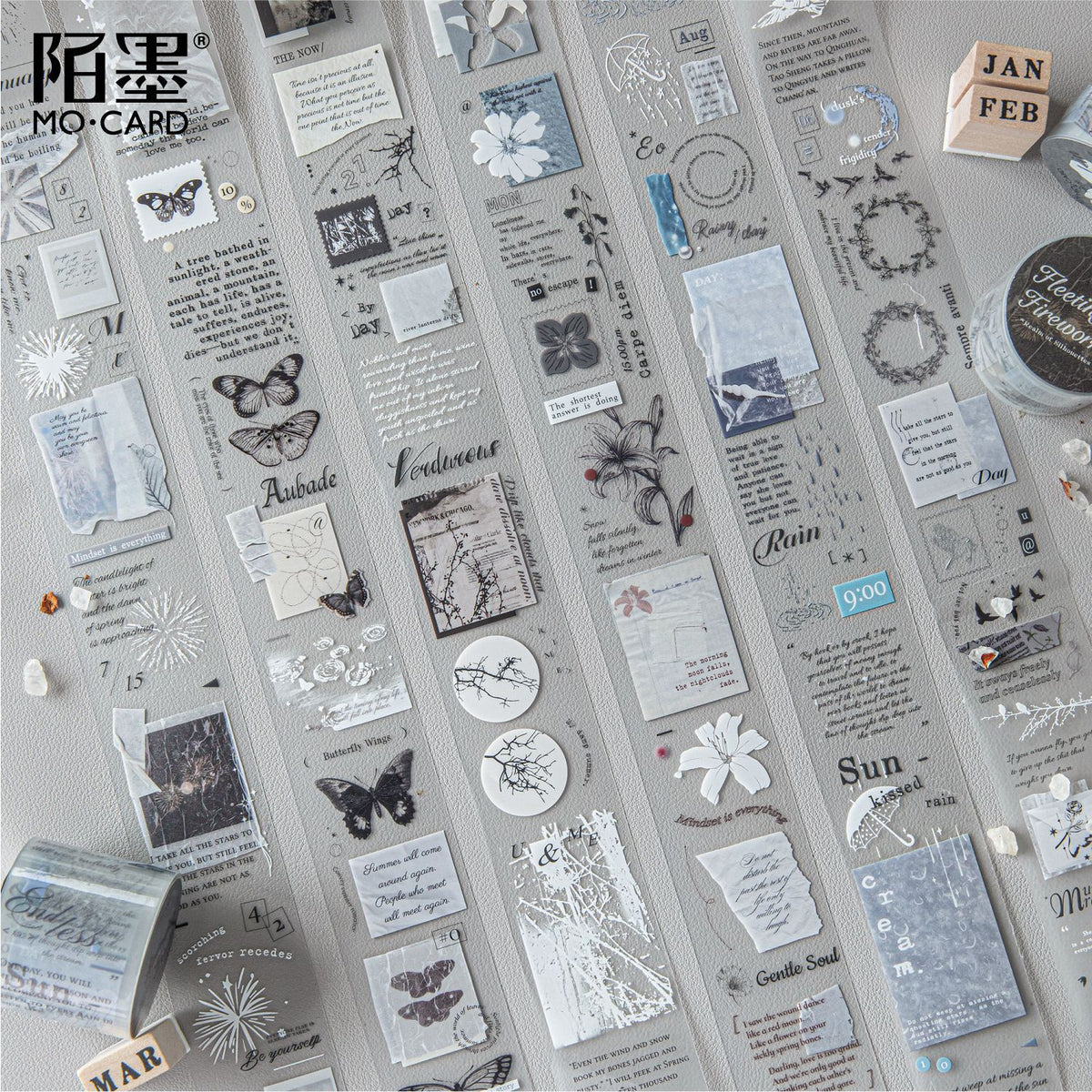Cinta PET decorativa (36mm*2m/rollo)