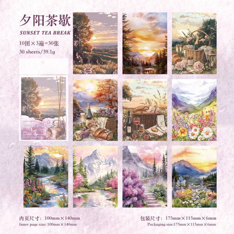 Journal paper packs (Nature Theme)