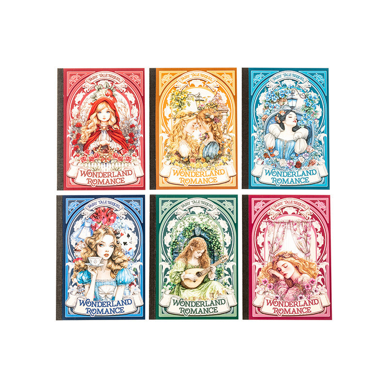 Journal sticker books (Fairy Tale Theme)