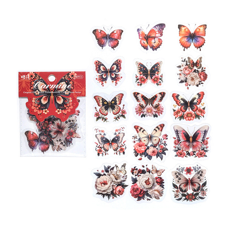 Journal PET sticker packs (Butterfly)