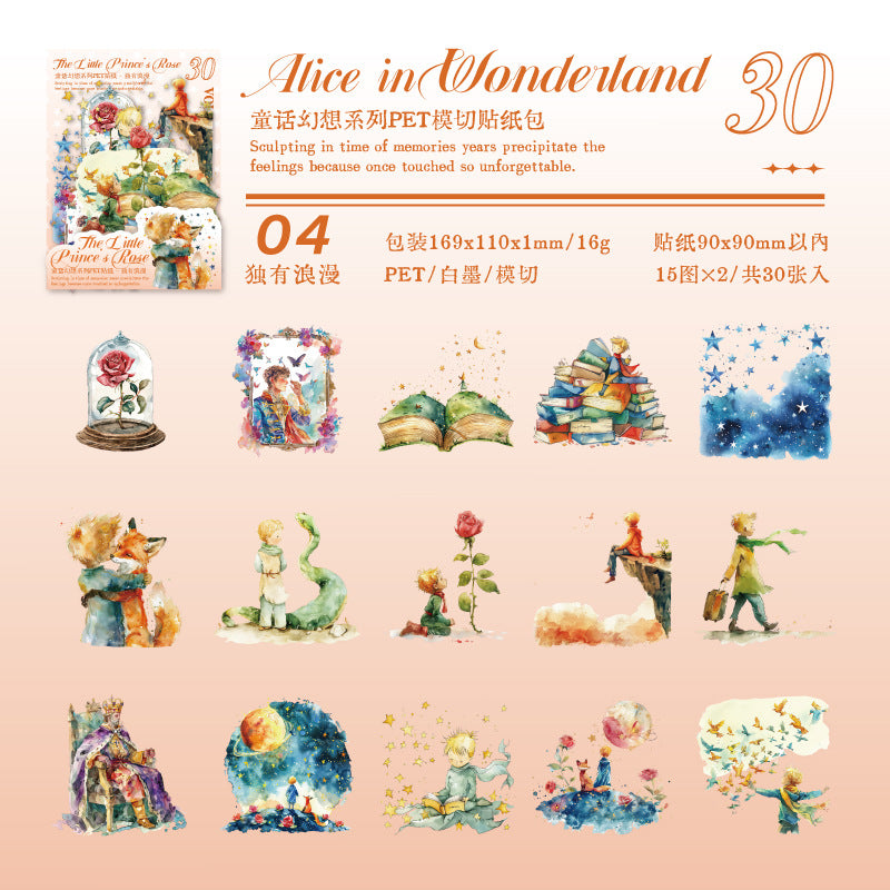 Journal sticker packs (Fairy tale fantasy series)