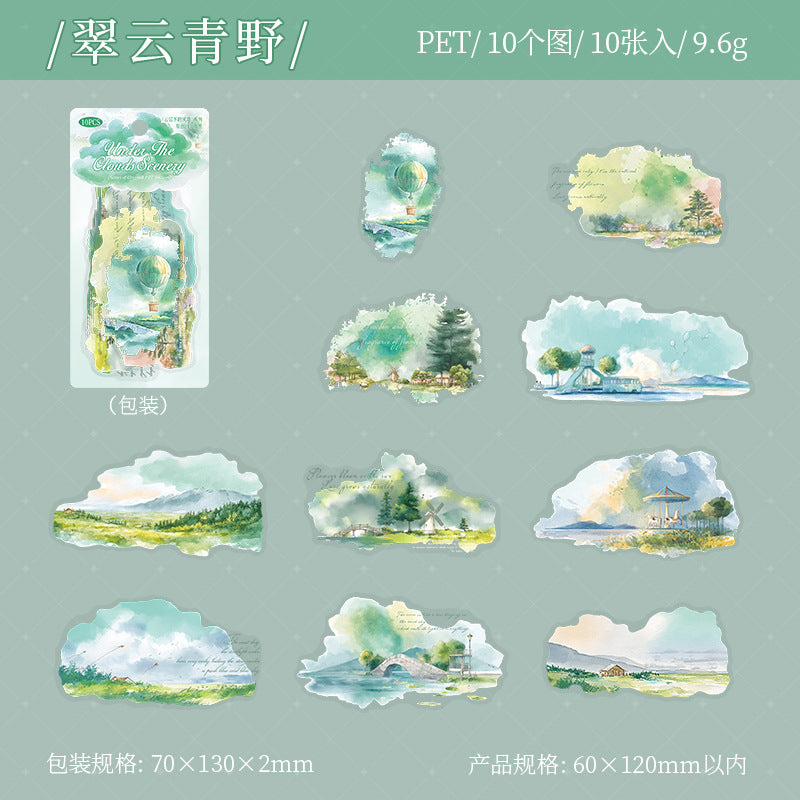 Journal PET sticker packs