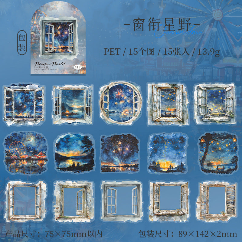 Journal PET sticker packs