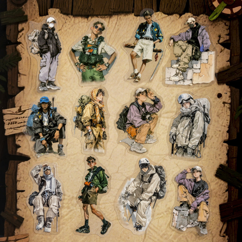 Journal PET sticker packs (Adventure Series)