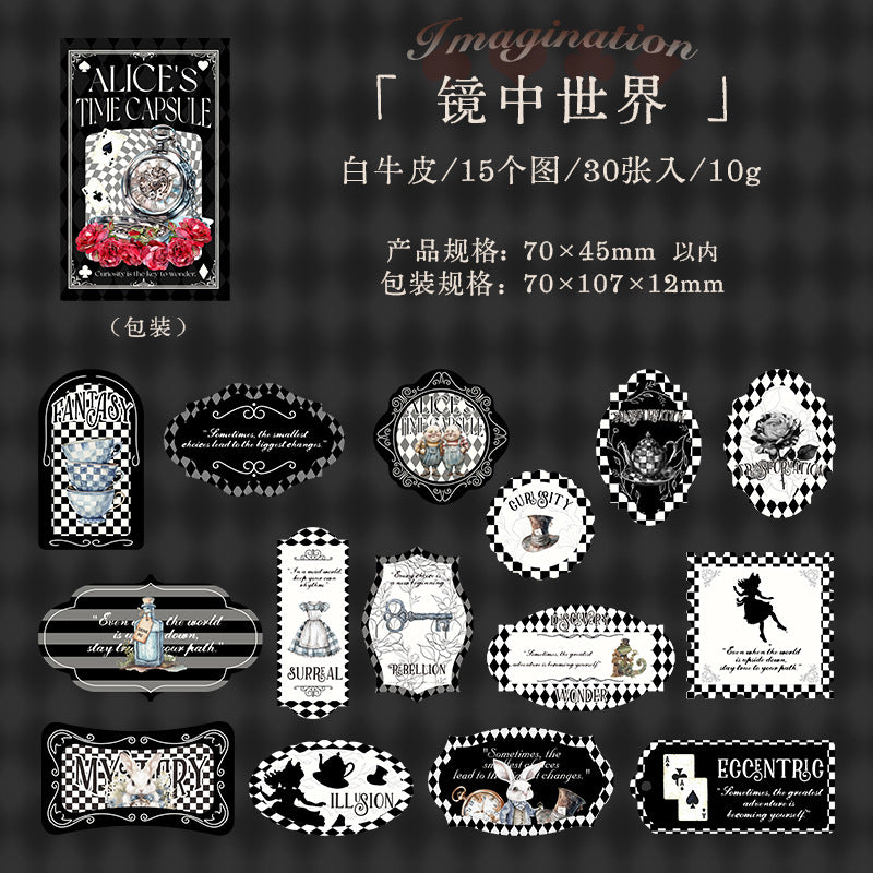 Journal sticker packs (Alice)