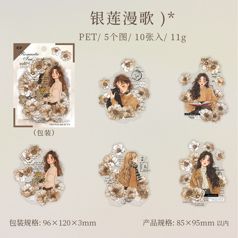 Journal PET sticker pack