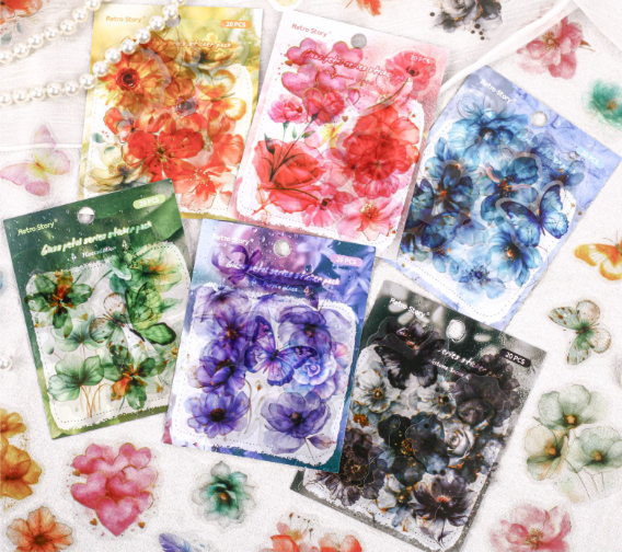 Journal PET sticker packs