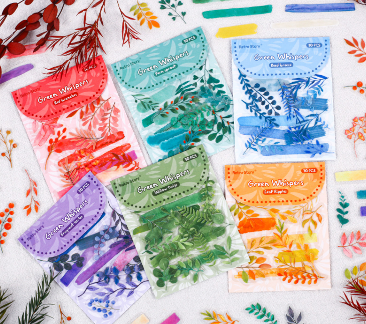 Journal PET sticker packs