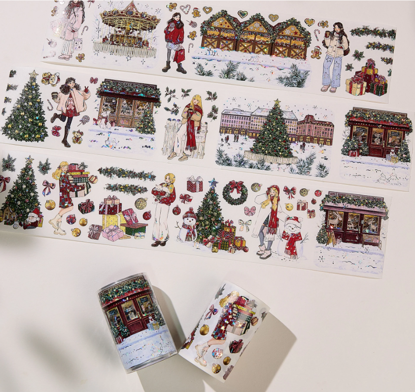 Journal Christmas tape (5m/roll)