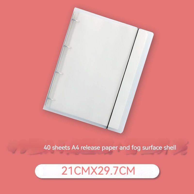 Release Paper storage folders A5a4 Detachable Loose-Leaf Journal Stickers Adhesive Tape An Illustrated Handbook Collection Book