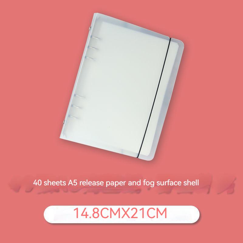 Release Paper storage folders A5a4 Detachable Loose-Leaf Journal Stickers Adhesive Tape An Illustrated Handbook Collection Book