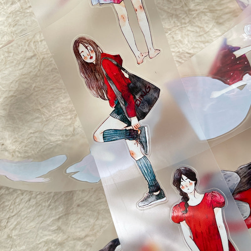 Journal pre-cut tape (6cm*10m/roll) Dingding