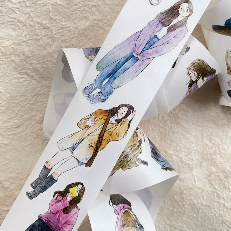 Journal pre-cut tape (5cm*10m/roll) Dingding