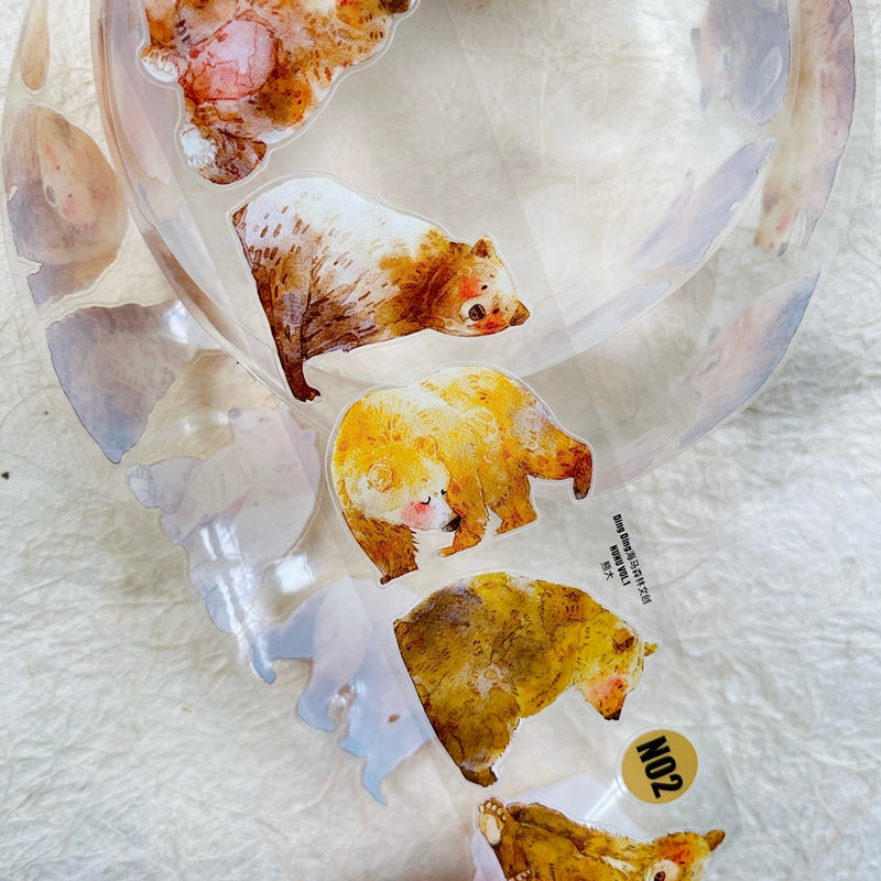 Journal pre-cut tape (4.5cm*5m/roll) Dingding