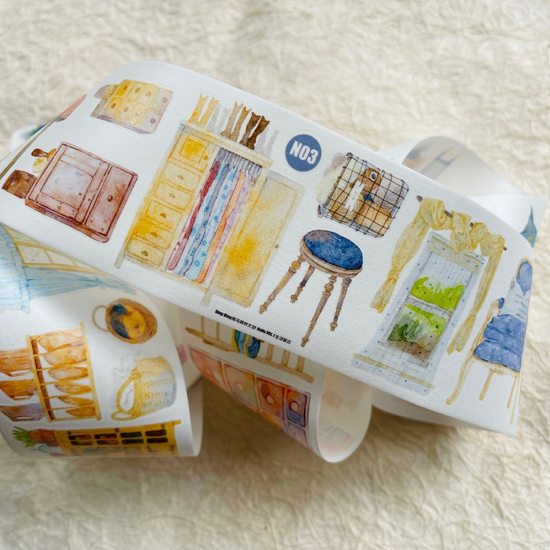 Journal pre-cut tape (5.5cm*5m/roll) Dingding