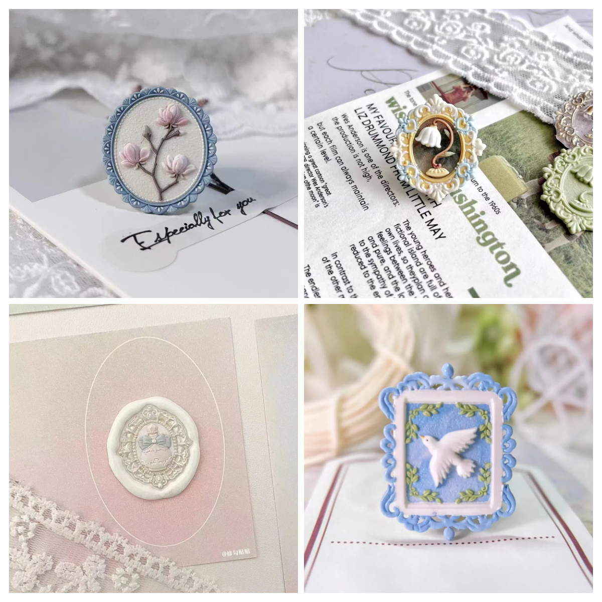 ختم الشمع (4 قطع)