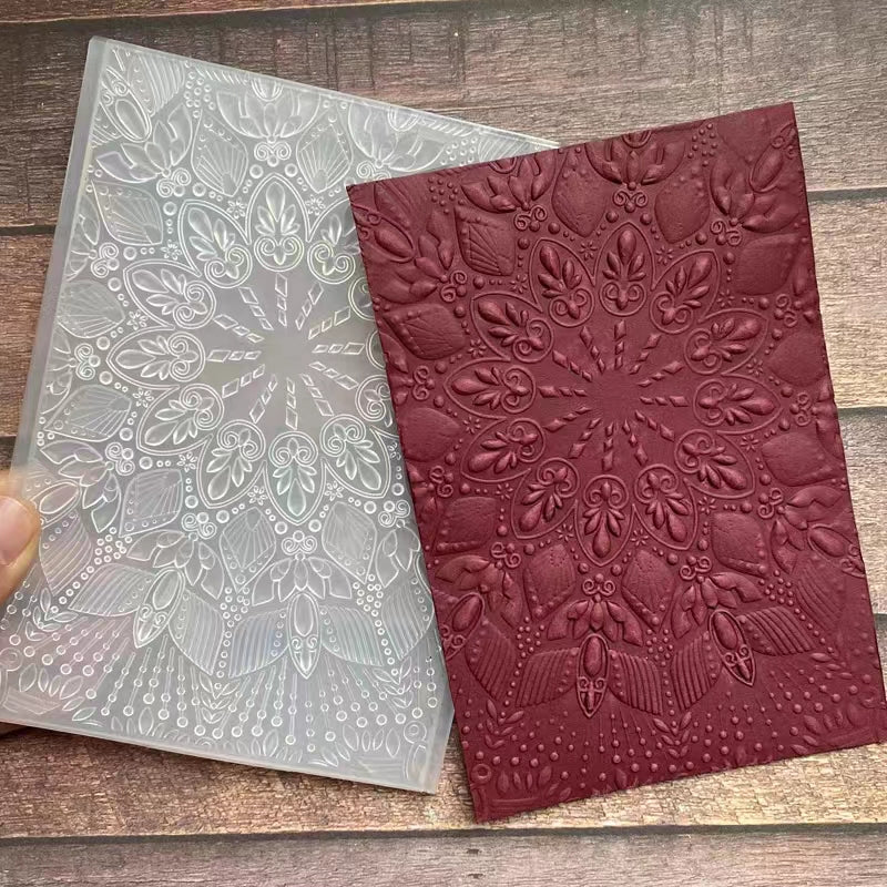 scrapbook DIY embossing folders