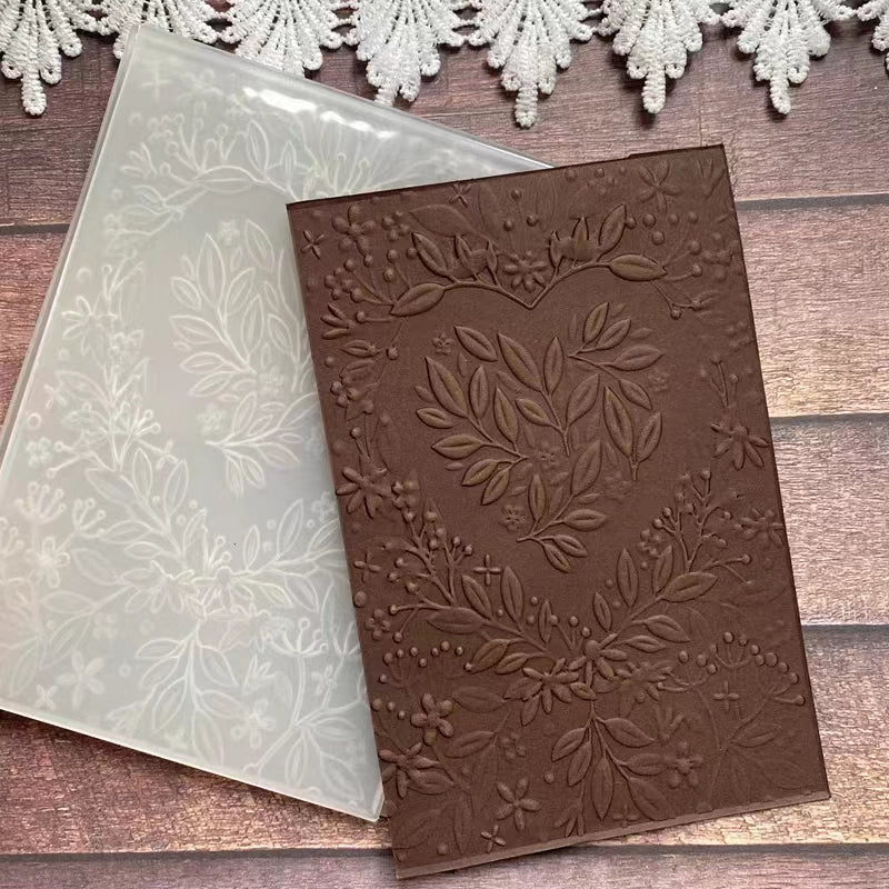 scrapbook DIY embossing folders