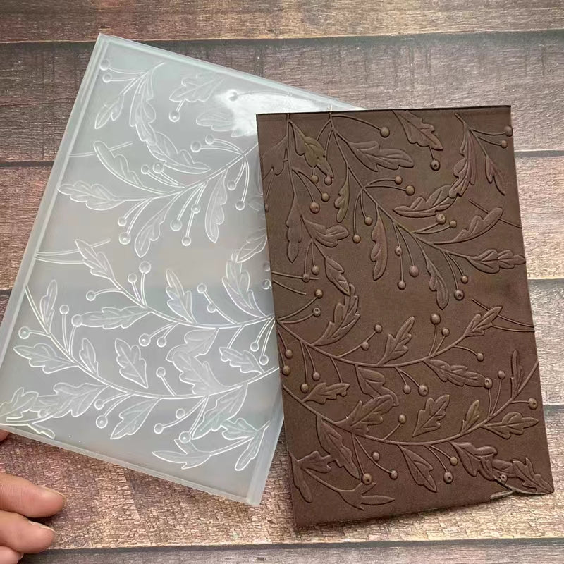 scrapbook DIY embossing folders