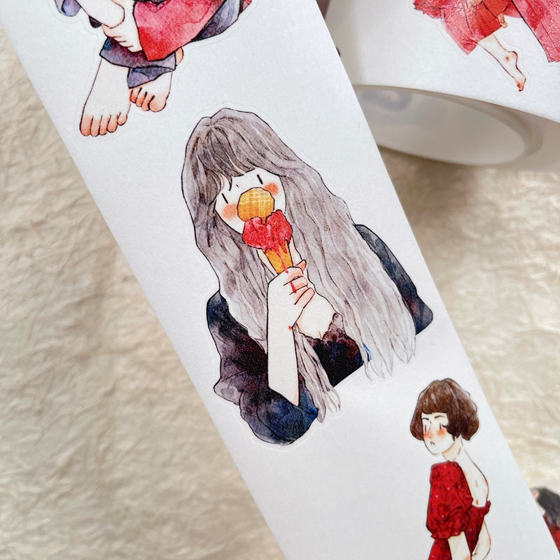 Journal pre-cut tape (6cm*10m/roll) Dingding