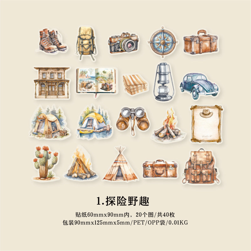 Journal sticker packs