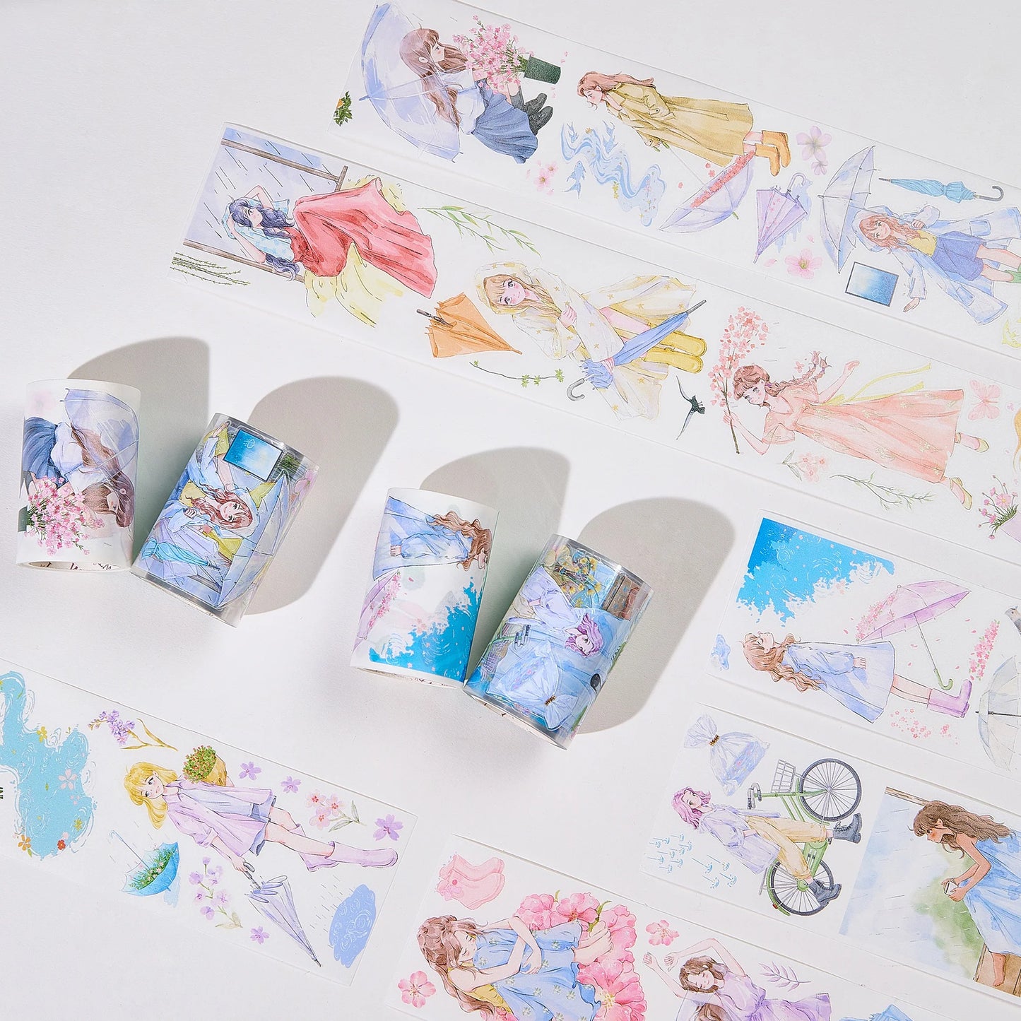 Journal Pre-cut tape (Morning Dew Bundle) 65mm×5m
