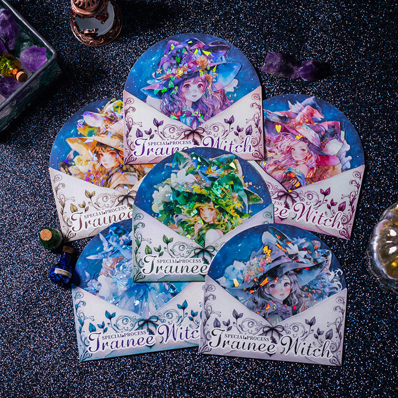 Journal sticker packs (witch）