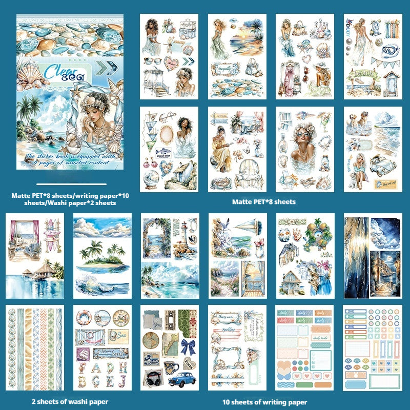 Journal sticker books