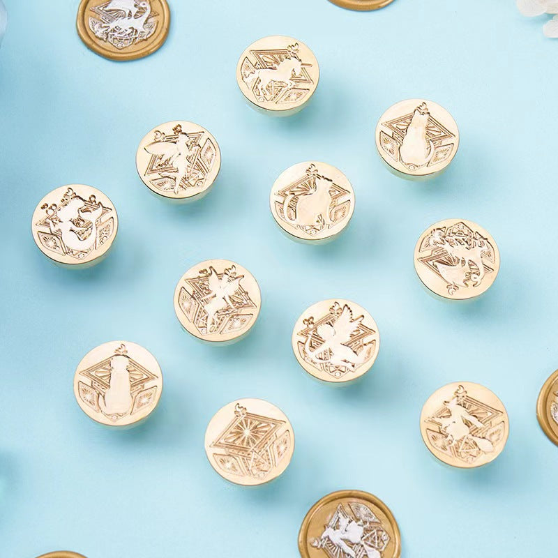 ختم الشمع (سلسلة حيوانات العفريت) القطر 2.5 سم