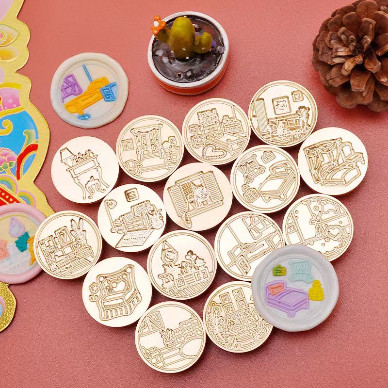 ختم الشمع (سلسلة المنزل) قطر 3 سم