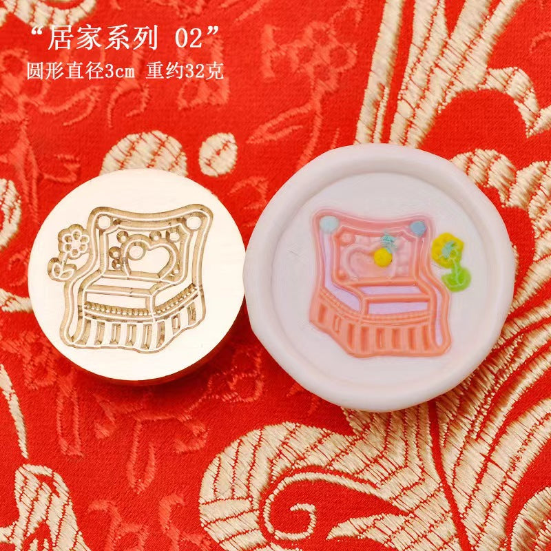 ختم الشمع (سلسلة المنزل) قطر 3 سم