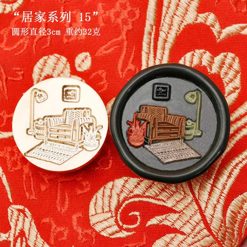 ختم الشمع (سلسلة المنزل) قطر 3 سم