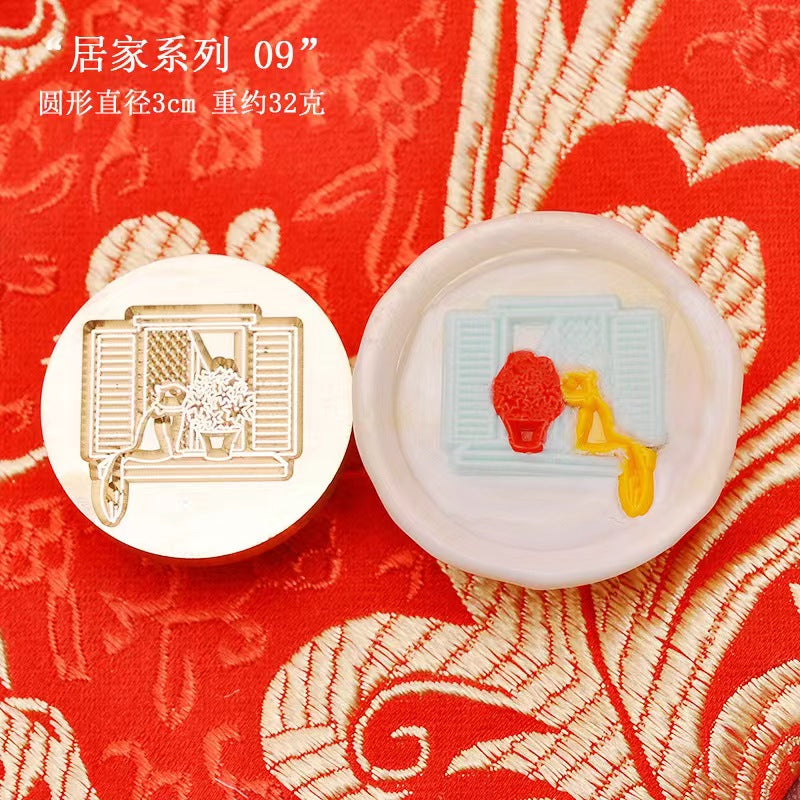 ختم الشمع (سلسلة المنزل) قطر 3 سم