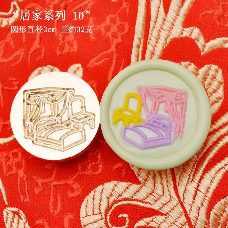 ختم الشمع (سلسلة المنزل) قطر 3 سم