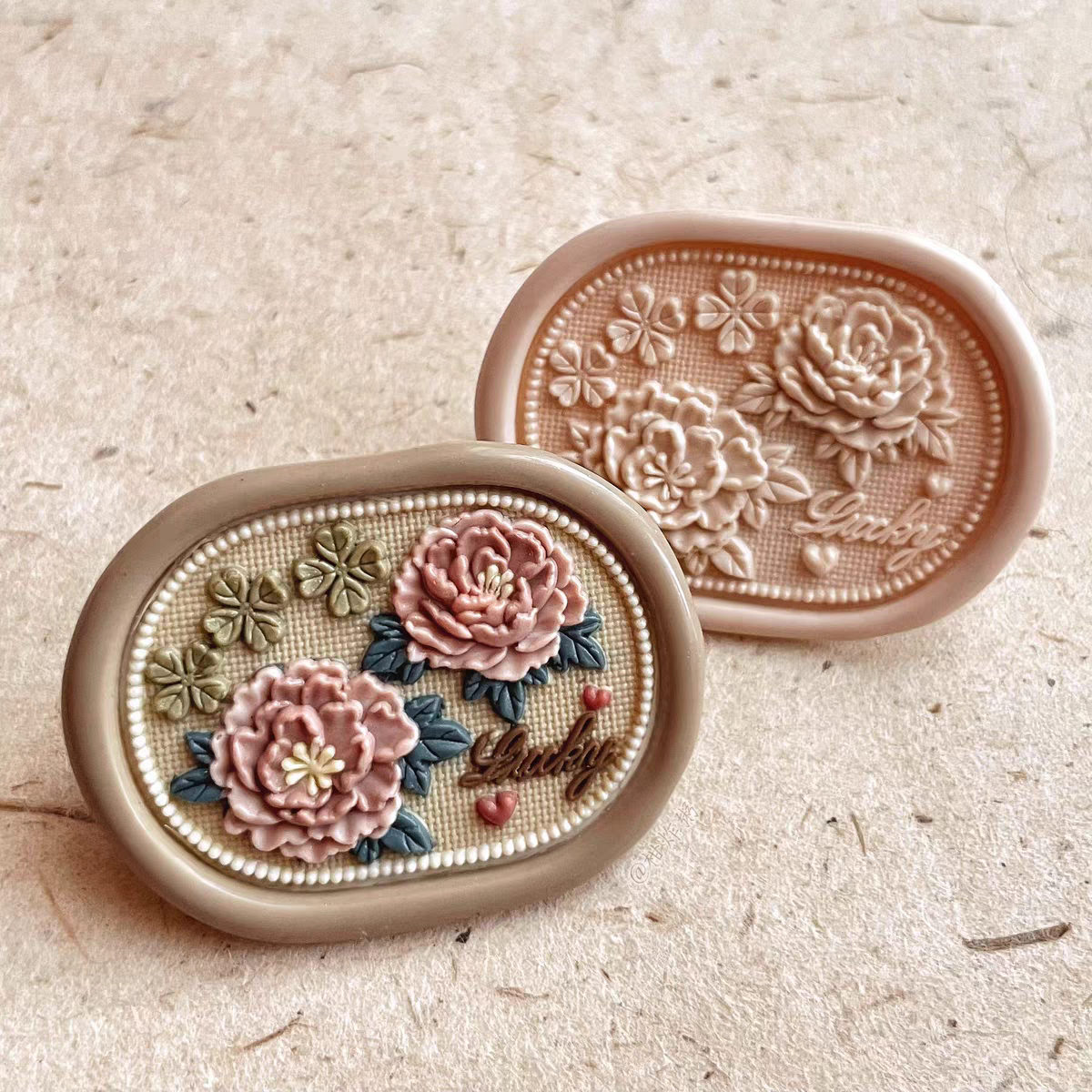 ختم الشمع (9 قطع)