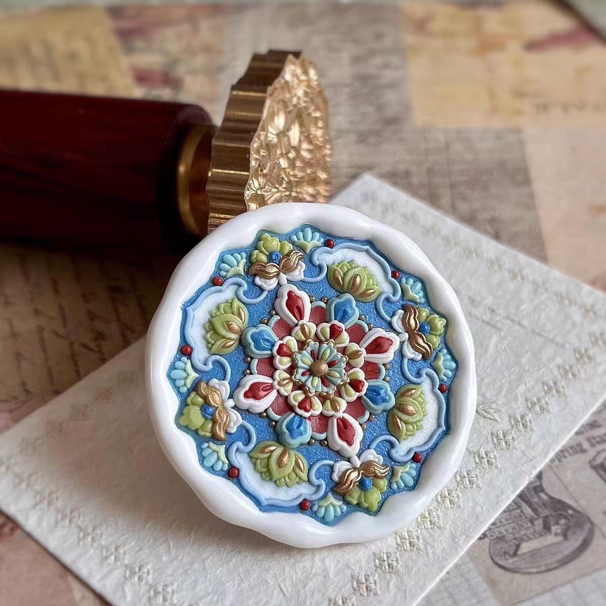 ختم الشمع (9 قطع)