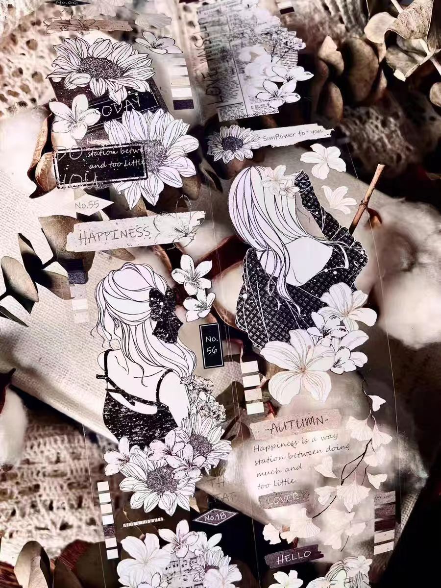 شريط PET (فتاة) 5 أمتار / لفة