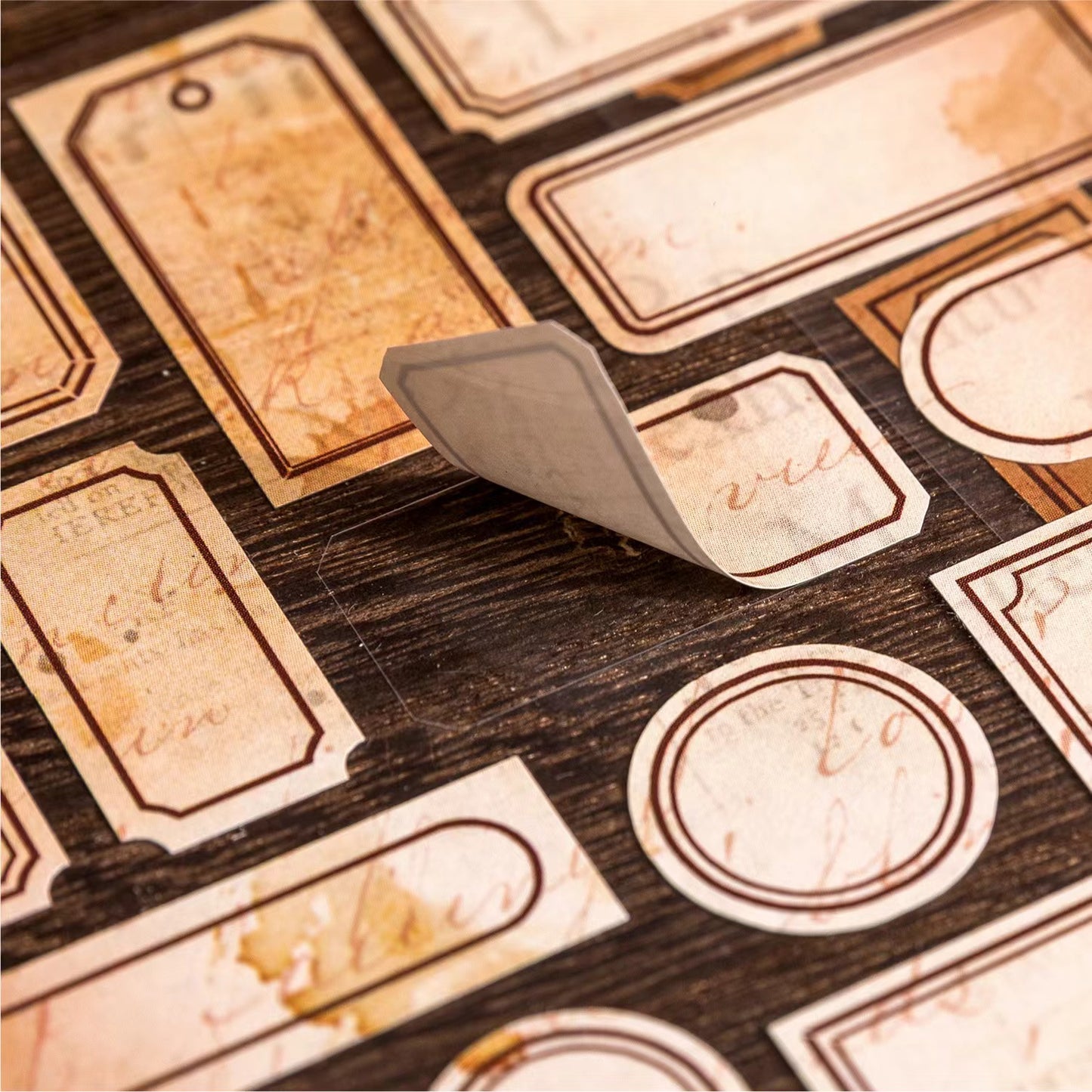 Journal Retro sticky note stickers