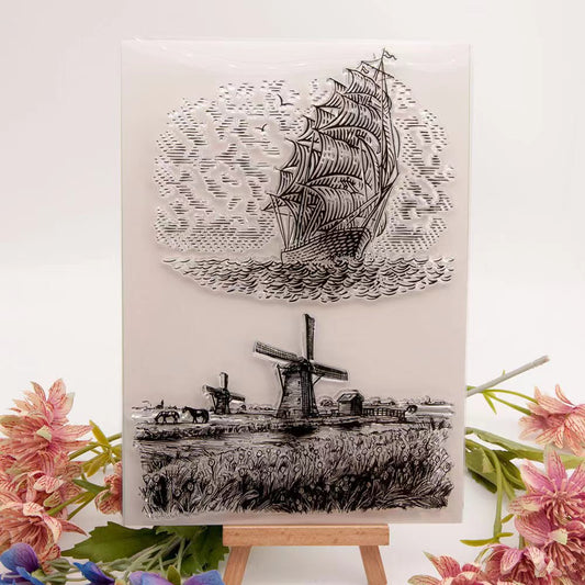 Clear stamp (landscape)