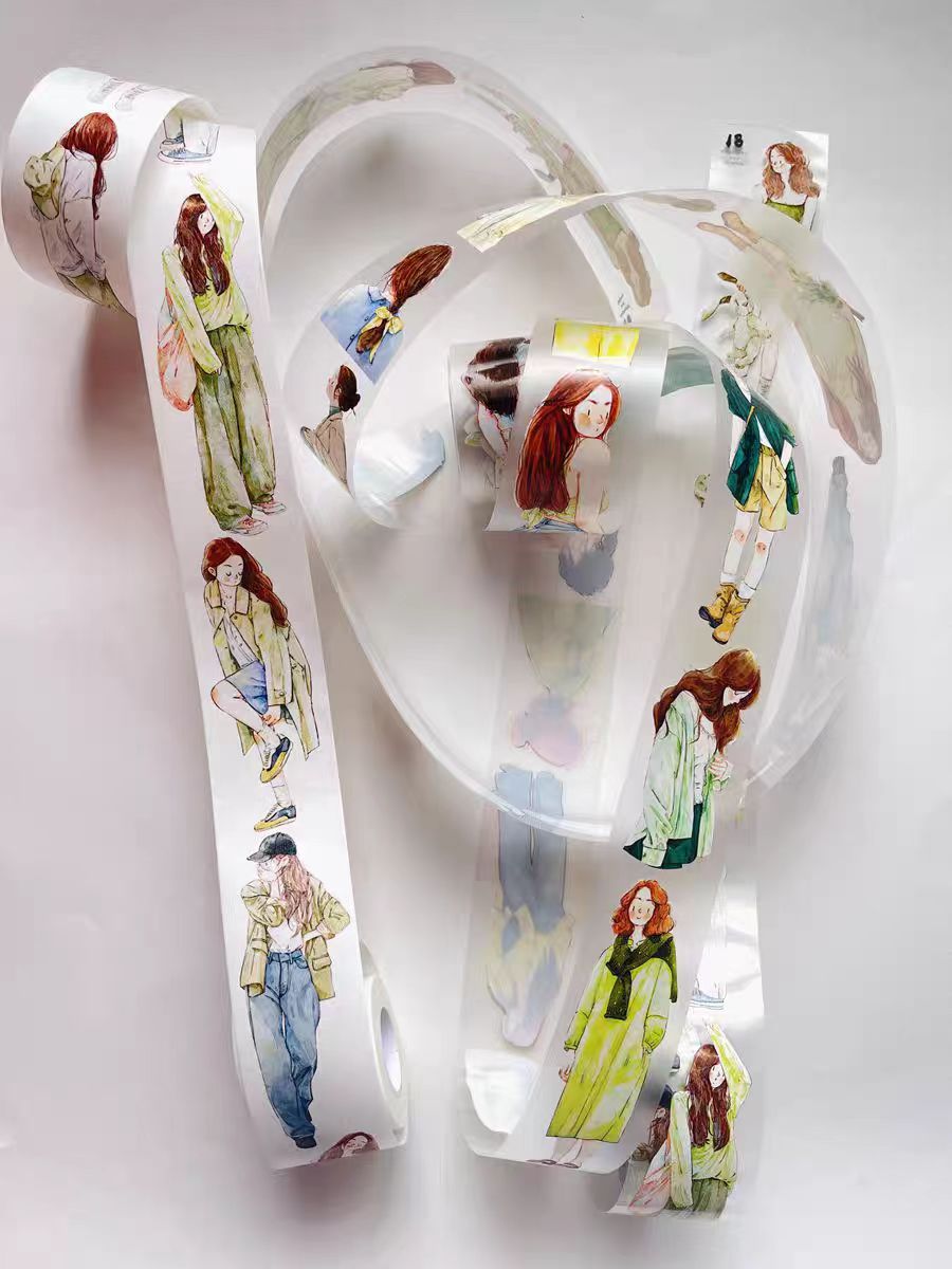 Character Journal Tape （10 meters/roll) Dingding