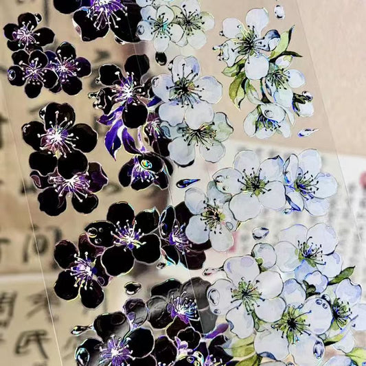 Journal Shell Light Tape (flower) 10 meters/roll