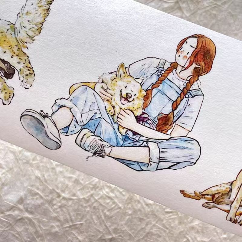 Character Journal Tape （10 meters/roll） Dingding