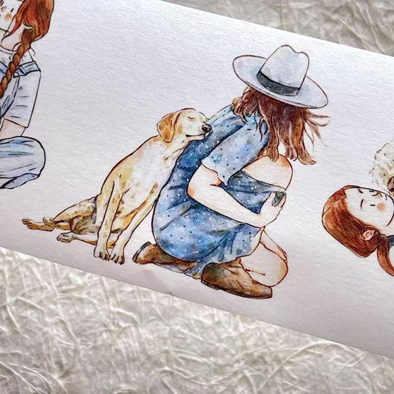 Character Journal Tape （10 meters/roll） Dingding