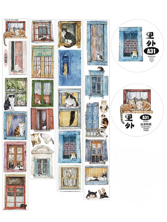 Journal Tape (Window）6cm*5m/roll  Dingding