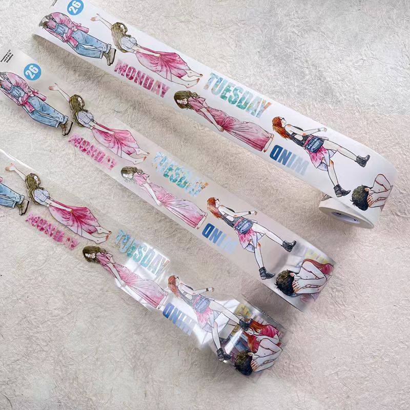 Journal tape (Character) 10m/roll  Dingding