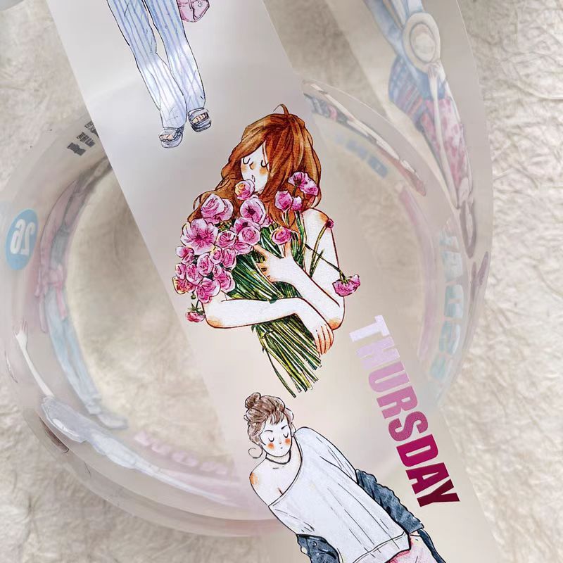 Journal tape (Character) 10m/roll  Dingding