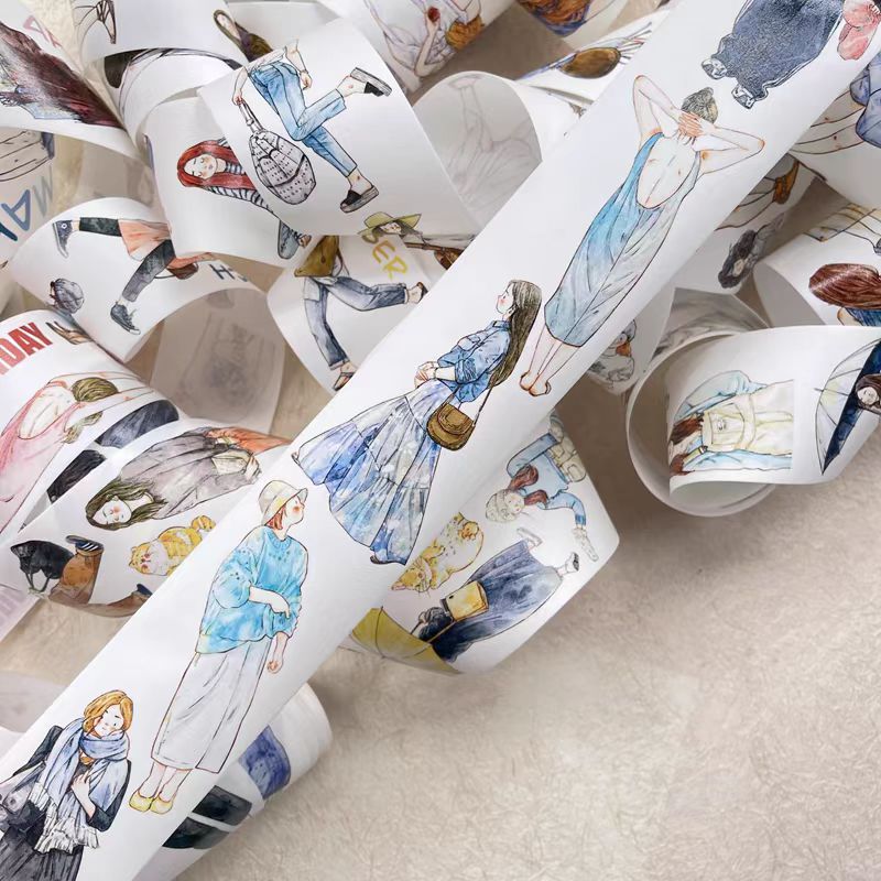 Journal tape (Character) 10m/roll  Dingding