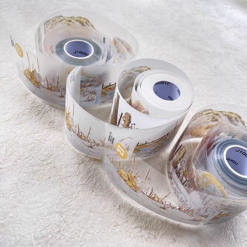 Journal tape (Winter landscape) 10m/roll  Dingding